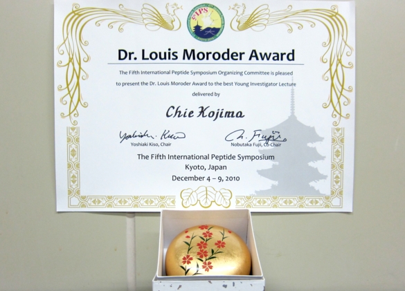 5th IPS Dr. Louis Moroder Award